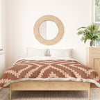 Loom in Rust Duvet Cover Gallery Image 3