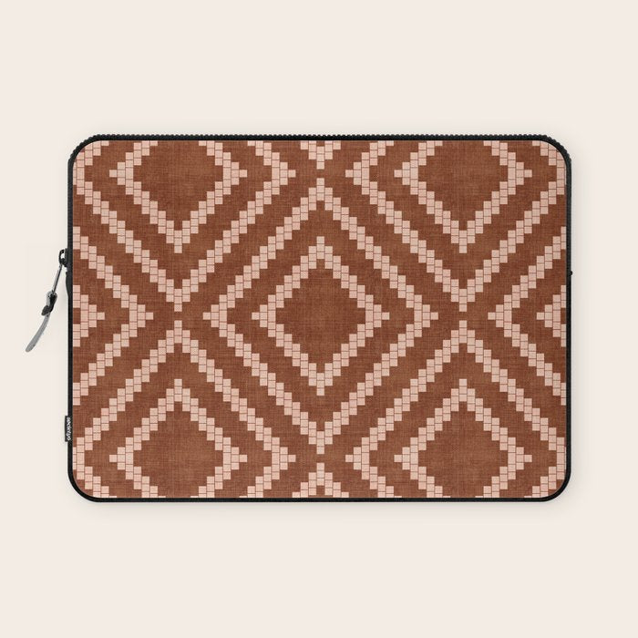 Loom in Rust Laptop Sleeve Gallery Image 1