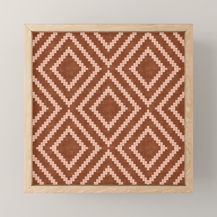 Loom in Rust Mini Art Print Gallery Image 1