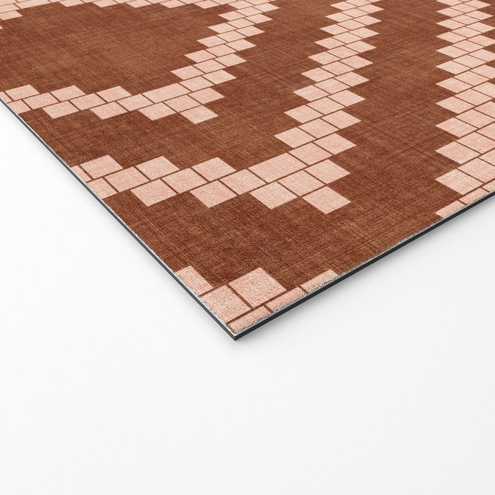 Loom in Rust Welcome Mat Gallery Image 2