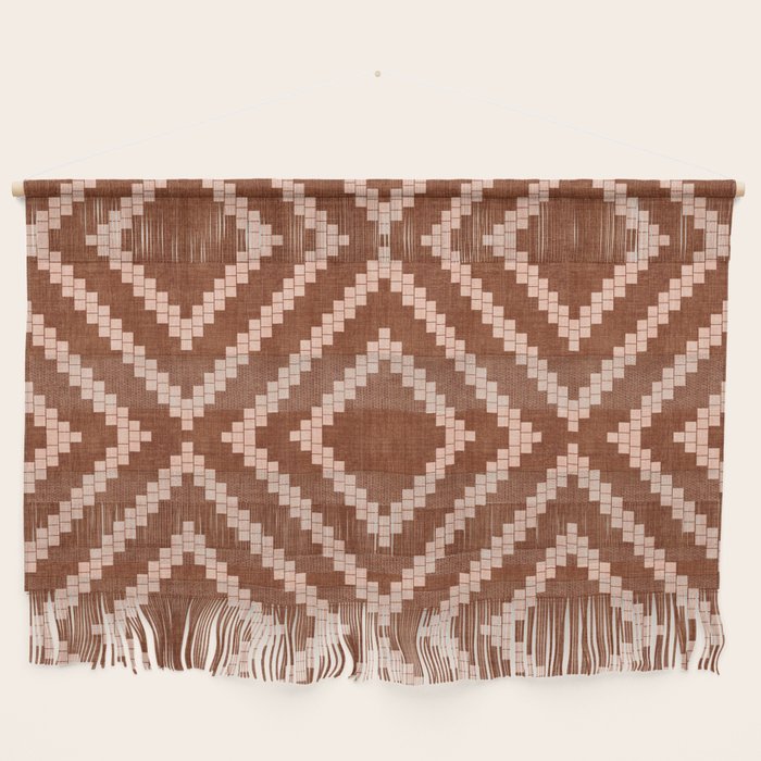 Loom in Rust Wall Hanging Gallery Image 1