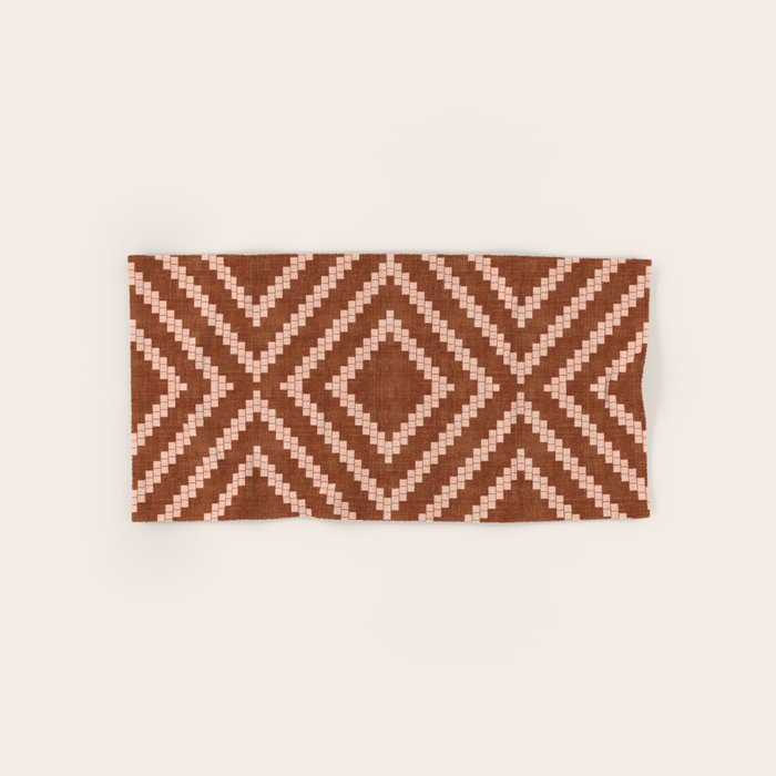 Loom in Rust Towels Gallery Image 1