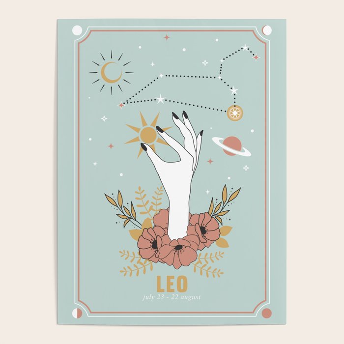 Leo Zodiac Series Poster Gallery Image 1