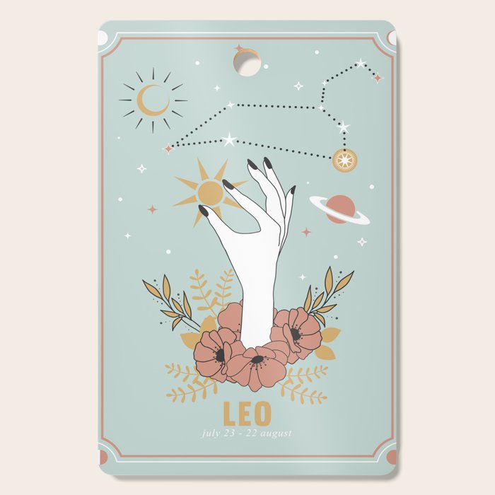 Leo Zodiac Series Cutting Board Gallery Image 1