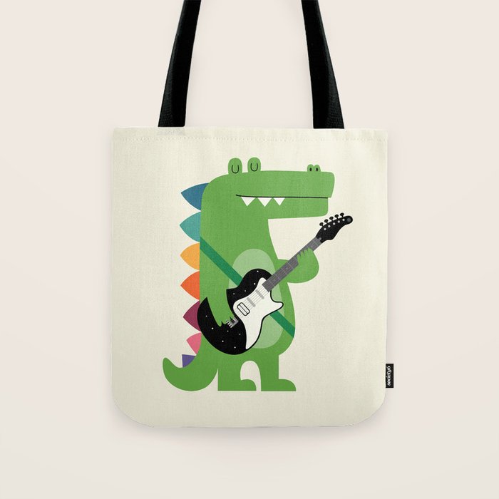 Croco Rock Tote Bag Gallery Image 1