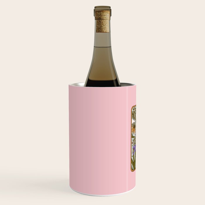 North Carolina Wildflower Wine Chiller Gallery Image 2