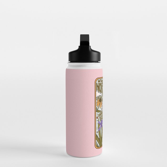 North Carolina Wildflower Water Bottle Gallery Image 3
