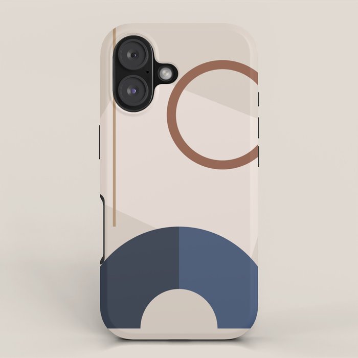 Minimal Geometric Shapes 72 iPhone Case Gallery Image 1