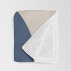 Minimal Geometric Shapes 72 Throw Blanket Gallery Image 3