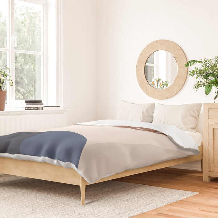 Minimal Geometric Shapes 72 Duvet Cover Gallery Image 2