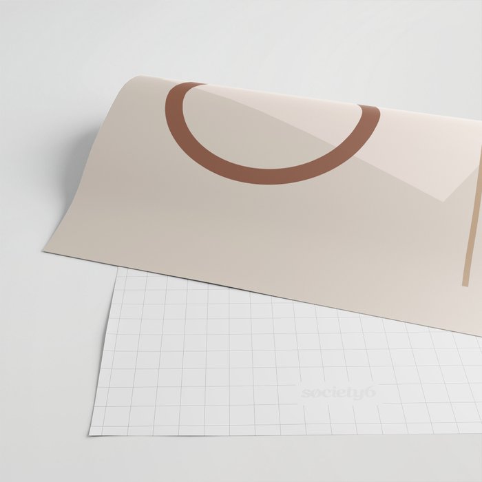 Minimal Geometric Shapes 72 Wrapping Paper Gallery Image 2