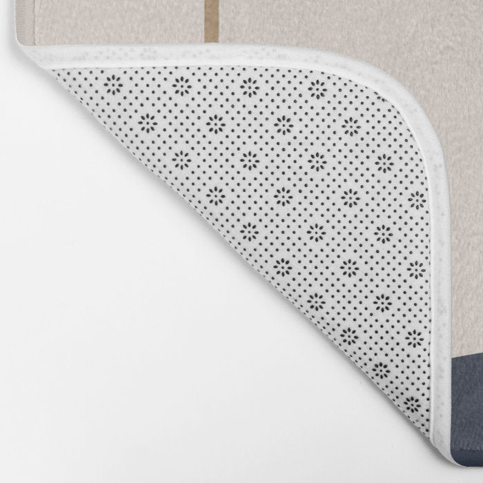 Minimal Geometric Shapes 72 Bath Mat Gallery Image 2