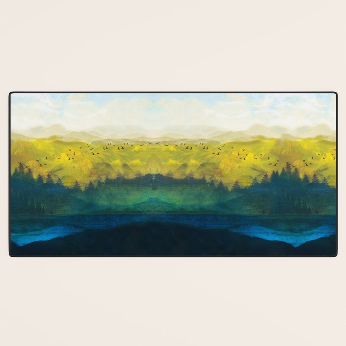 Mountain Lake Desk Mat Gallery Image 3