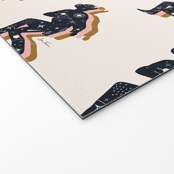 Space Cowboy  Welcome Mat Gallery Image 2