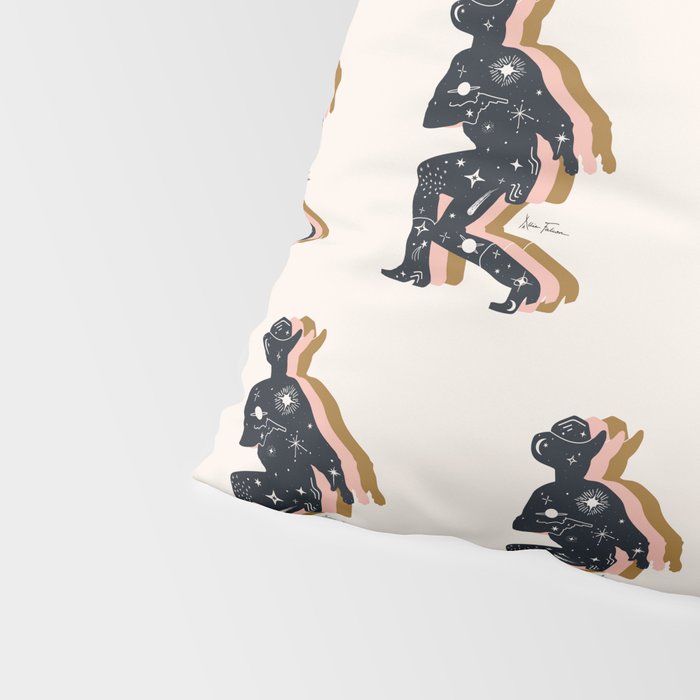 Space Cowboy  Pillow Sham Gallery Image 4