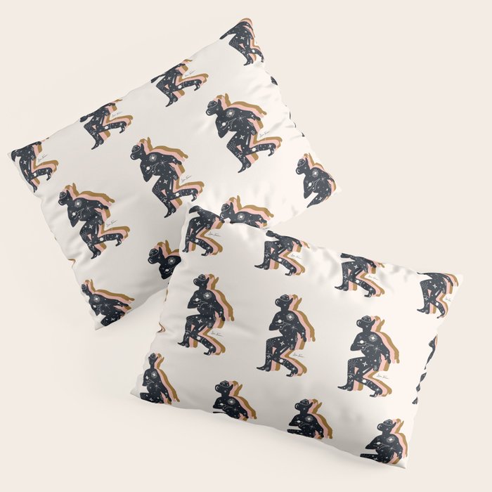 Space Cowboy  Pillow Sham Gallery Image 1