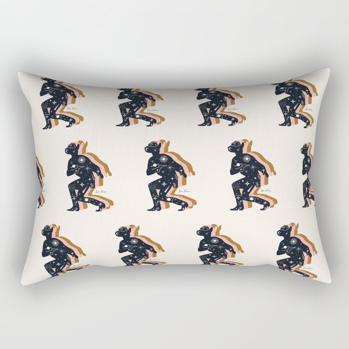 Space Cowboy  Rectangular Pillow Gallery Image 2