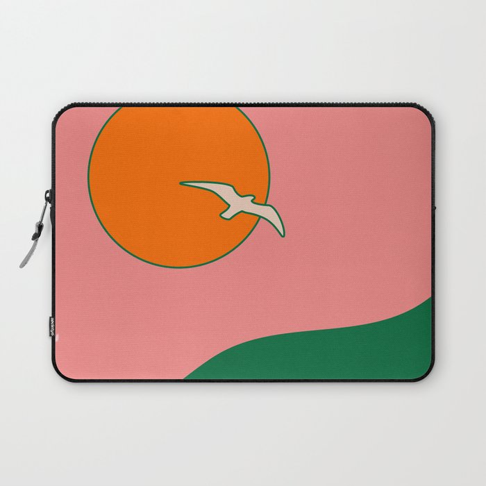 Soar - Pink Laptop Sleeve Gallery Image 1