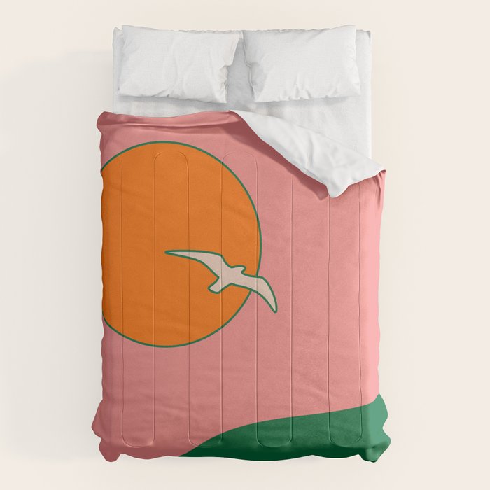 Soar - Pink Comforter Gallery Image 1