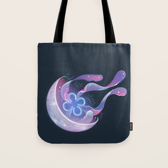 Moon jelly Tote Bag Gallery Image 1