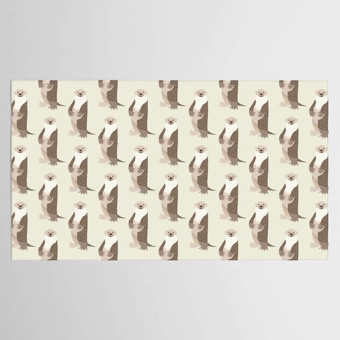 Whimsical Otter Tablecloth Gallery Image 2