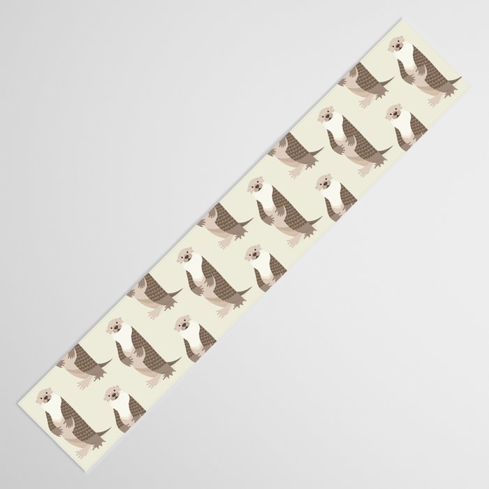 Whimsical Otter Table Runner Gallery Image 3