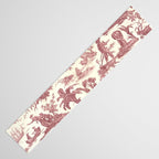 Antique 19th Century 'Paul et Virginie' Lovers Toile de Jouy Table Runner Gallery Image 3