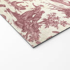 Antique 19th Century 'Paul et Virginie' Lovers Toile de Jouy Welcome Mat Gallery Image 2