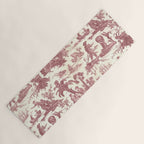Antique 19th Century 'Paul et Virginie' Lovers Toile de Jouy Yoga Mat Gallery Image 1