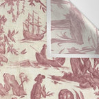 Antique 19th Century 'Paul et Virginie' Lovers Toile de Jouy Wall Tapestry Gallery Image 3