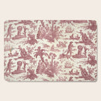 Antique 19th Century 'Paul et Virginie' Lovers Toile de Jouy Cutting Board Gallery Image 1
