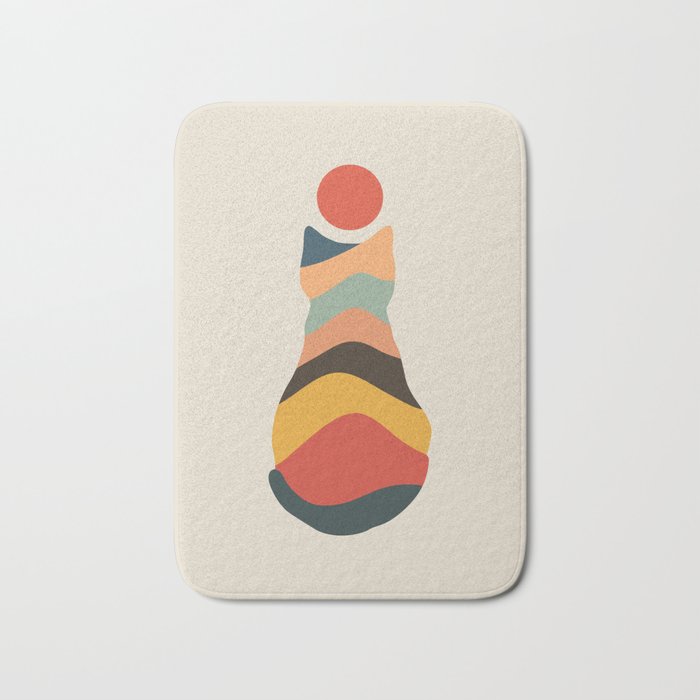 Cat Landscape 148 Bath Mat Gallery Image 1