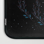 Deer in Winter Night Forest Laptop Sleeve Gallery Image 3