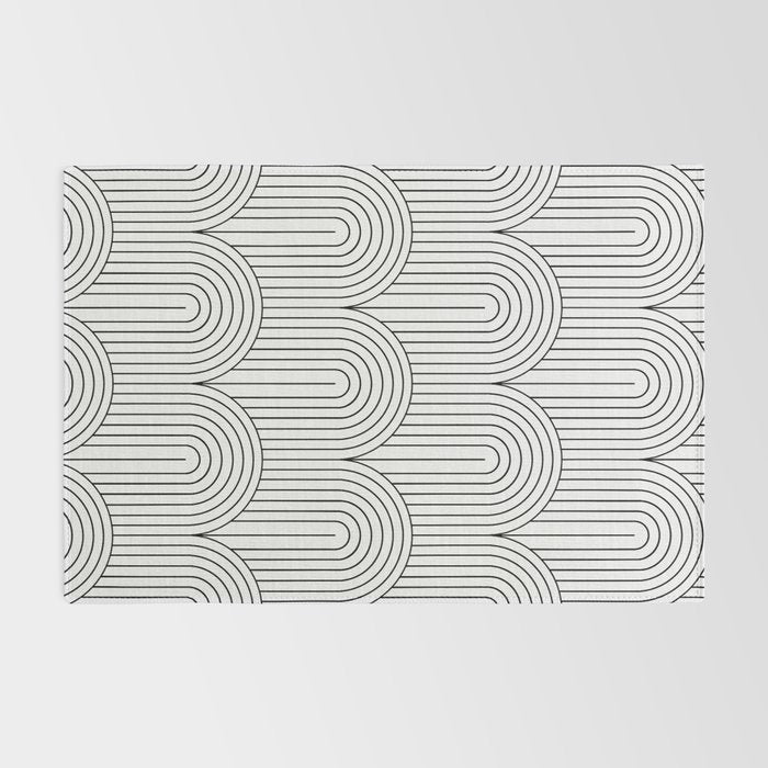 Art Deco Arch Pattern IX Rug Gallery Image 2