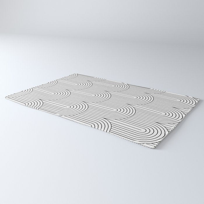 Art Deco Arch Pattern IX Rug Gallery Image 3