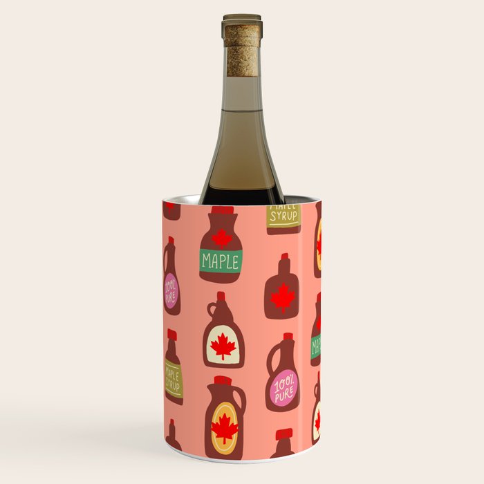 Maple Syrup Pattern Wine Chiller Gallery Image 2