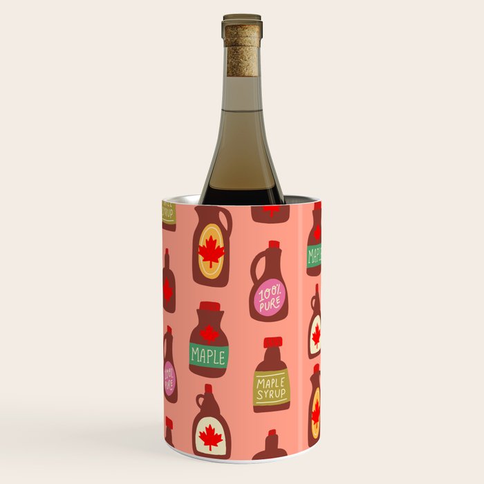 Maple Syrup Pattern Wine Chiller Gallery Image 1