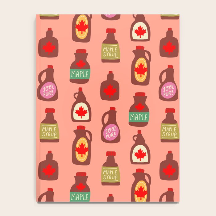 Maple Syrup Pattern Notebook Gallery Image 4