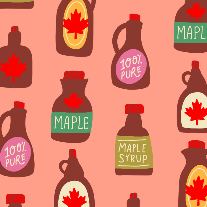 Maple Syrup Pattern Coffee Mug Gallery Image 2
