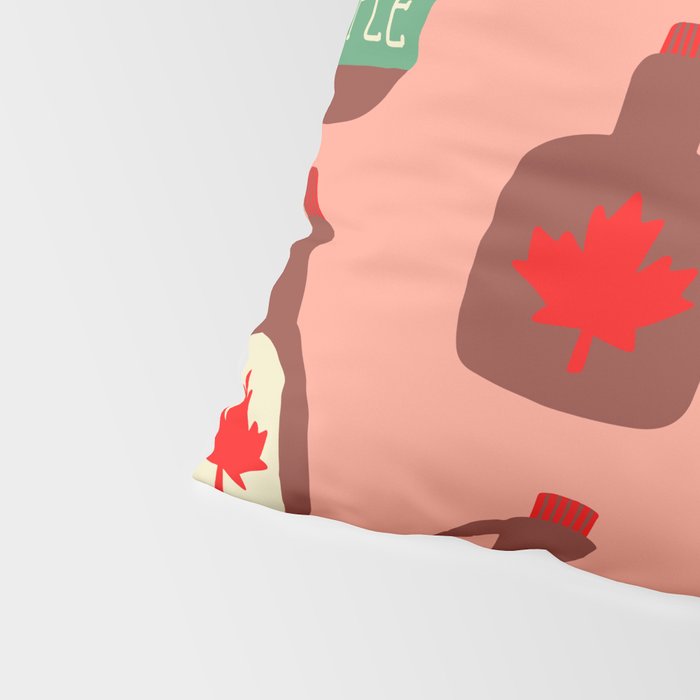 Maple Syrup Pattern Pillow Sham Gallery Image 4