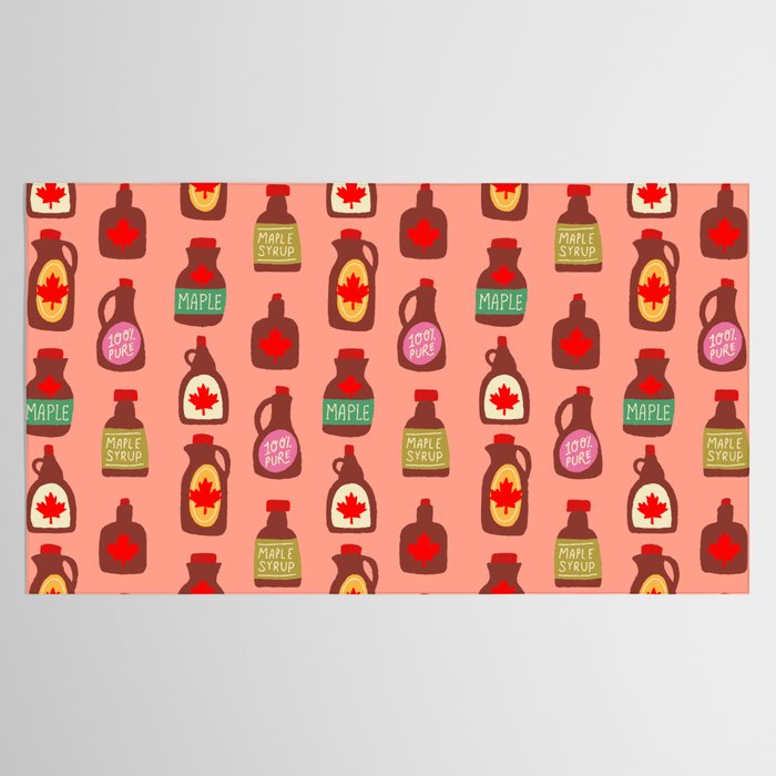 Maple Syrup Pattern Tablecloth Gallery Image 2
