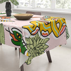 Join Or Die #illustration #wildlife #pattern Tablecloth Gallery Image 3