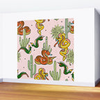 Join Or Die #illustration #wildlife #pattern Wall Mural Gallery Image 2