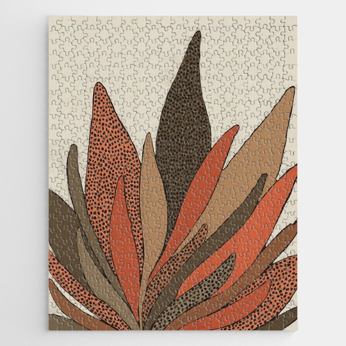 Patterned Plant Jigsaw Puzzle Gallery Image 1