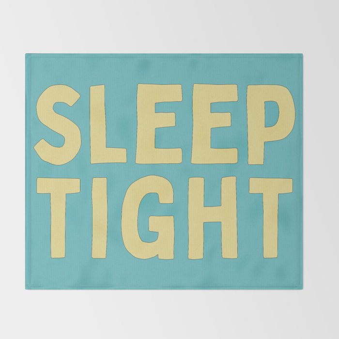 Sleep Tight Throw Blanket Gallery Image 2