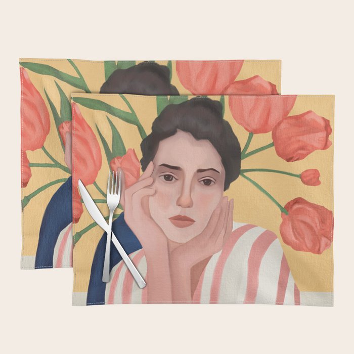 She is the Spring Placemat Gallery Image 1