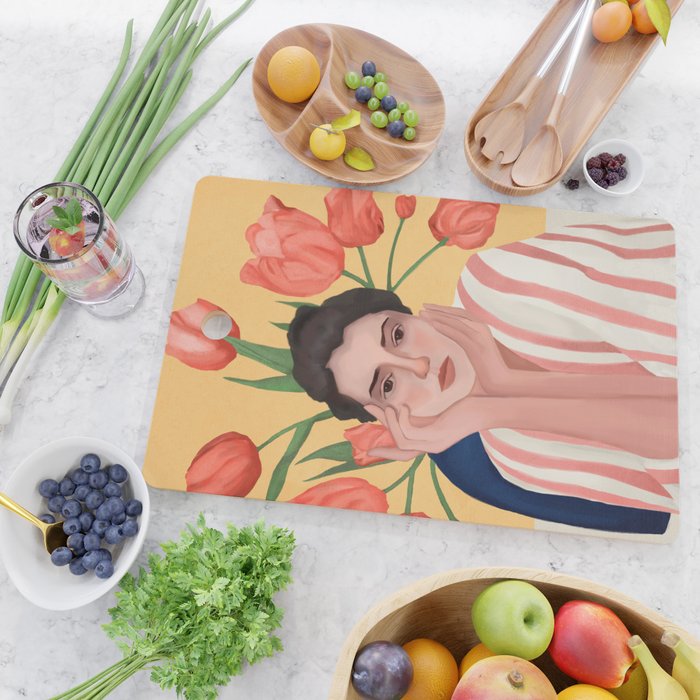 She is the Spring Cutting Board Gallery Image 2