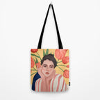 She is the Spring Tote Bag Gallery Image 2