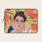 She is the Spring Laptop Sleeve Gallery Image 1