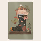 Joyful Stockings II Cutting Board Gallery Image 1